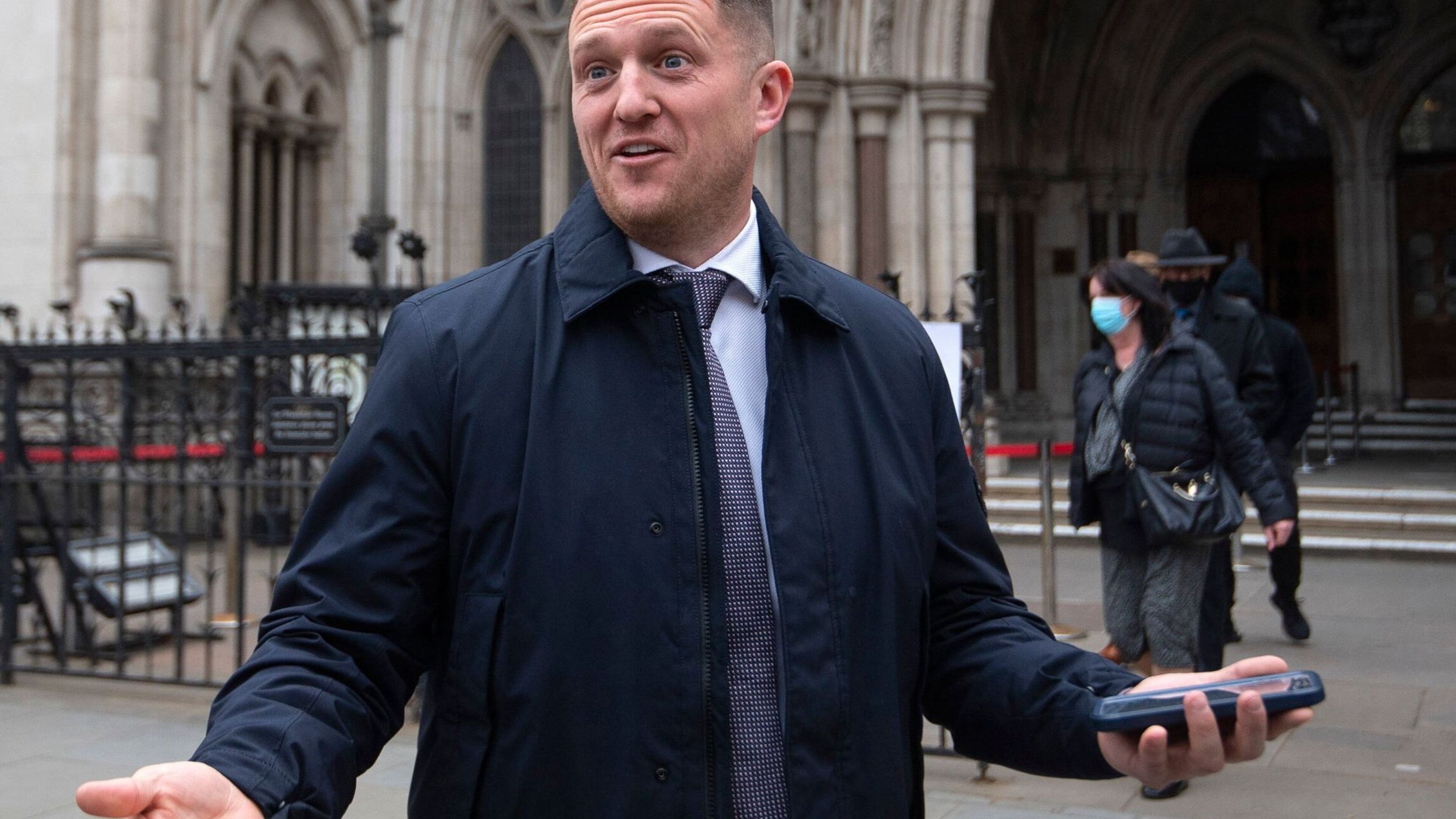 Tommy Robinson meets Elon Musk’s father in Moscow hotel: ‘We’re going to cause some trouble’